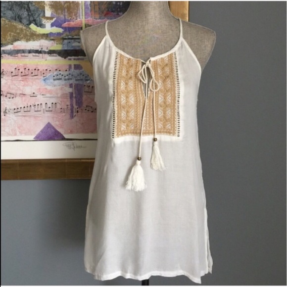 Romeo & Juliet Couture Boho Top - Picture 1 of 2